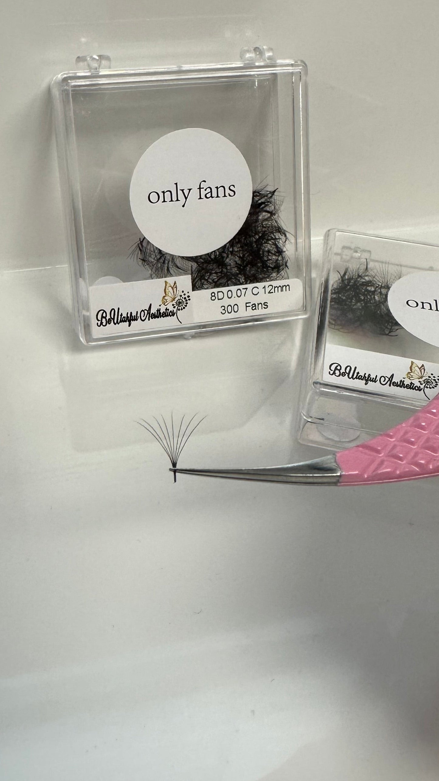 Only fans premade lash trays